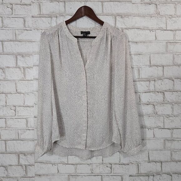 Adrienne Vittadini Long Sleeve Blouse - Picture 1 of 11